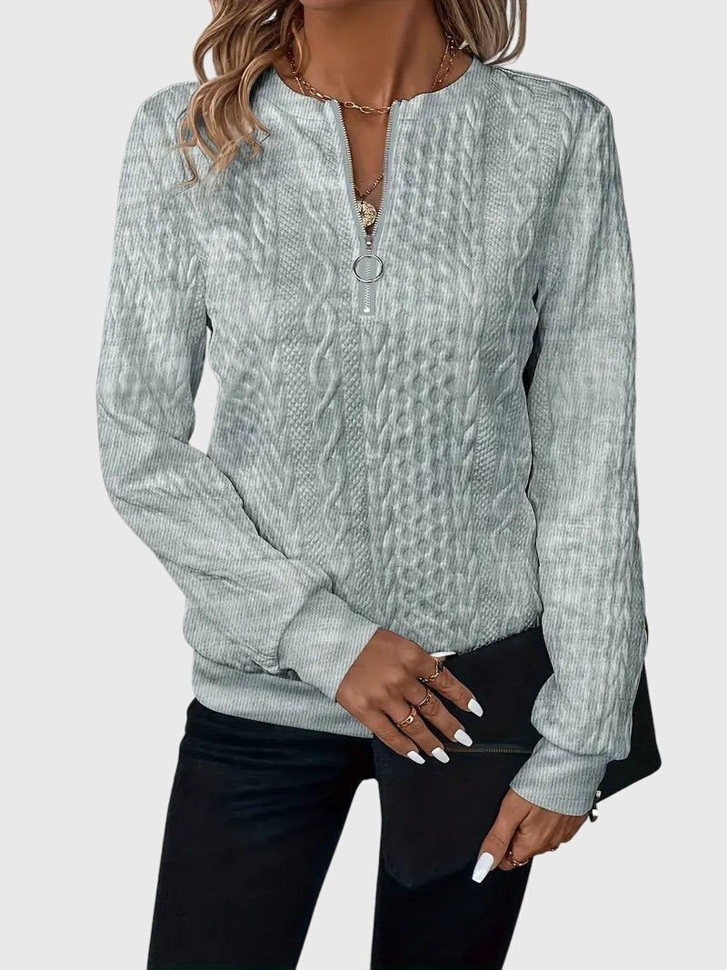 Brianna | Sweater with Zipper