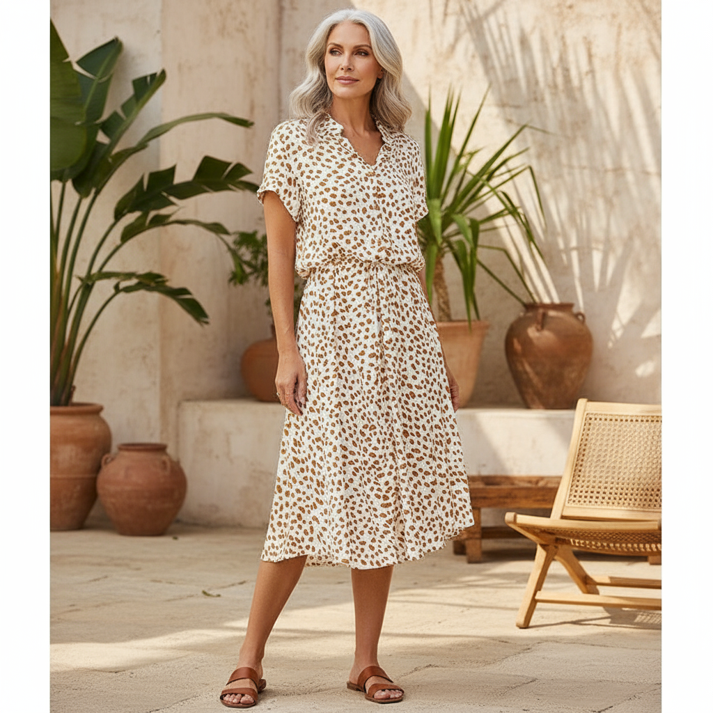 Faelina | Printed Summer Dress
