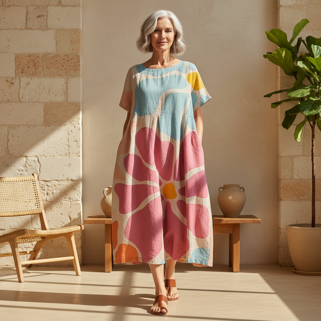 Floria | Vibrant Floral Dress