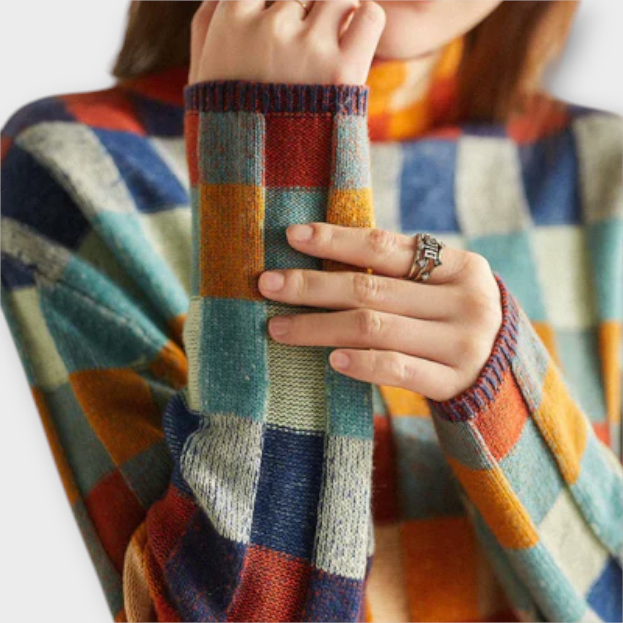 Sophie | Patchwork Sweater