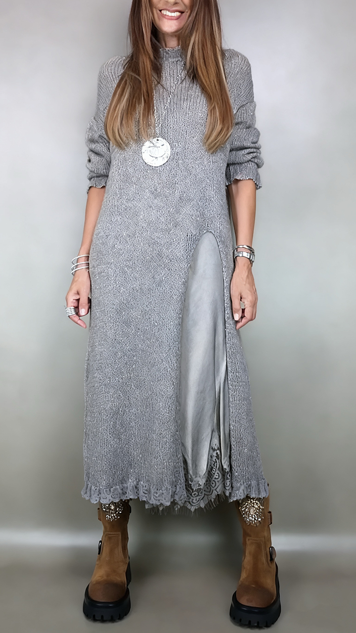 Mallory | Elegant Long Sweater Dress