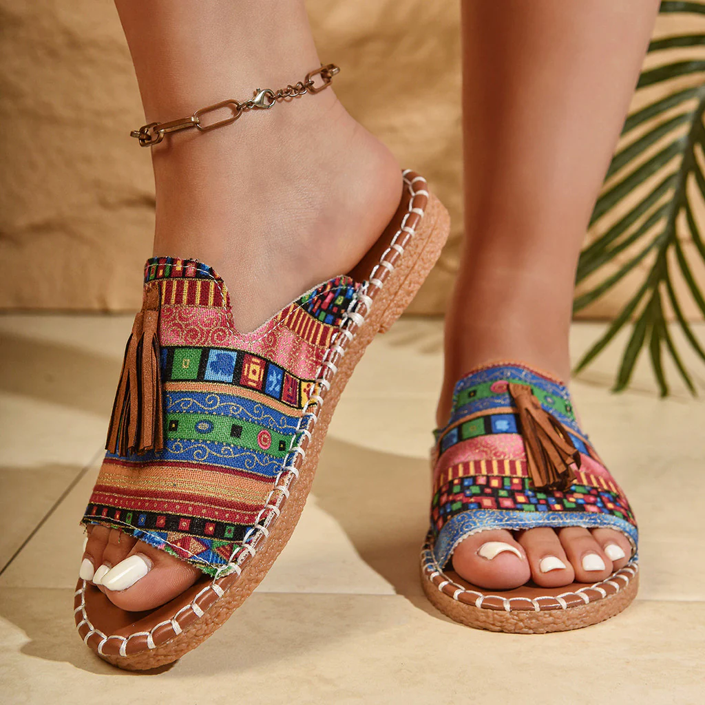 Ophelia | Bohemian Tassel Sandals