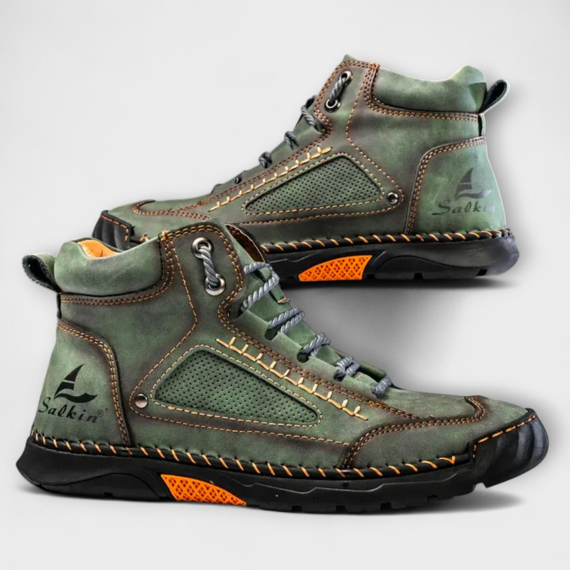 Hank | High Leather Boots