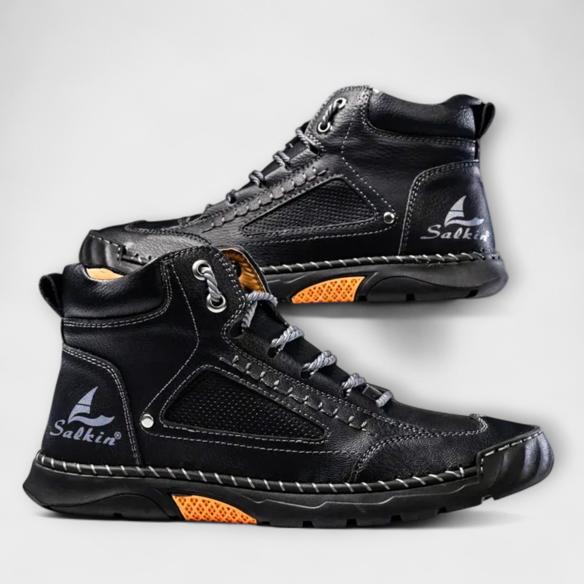 Hank | High Leather Boots