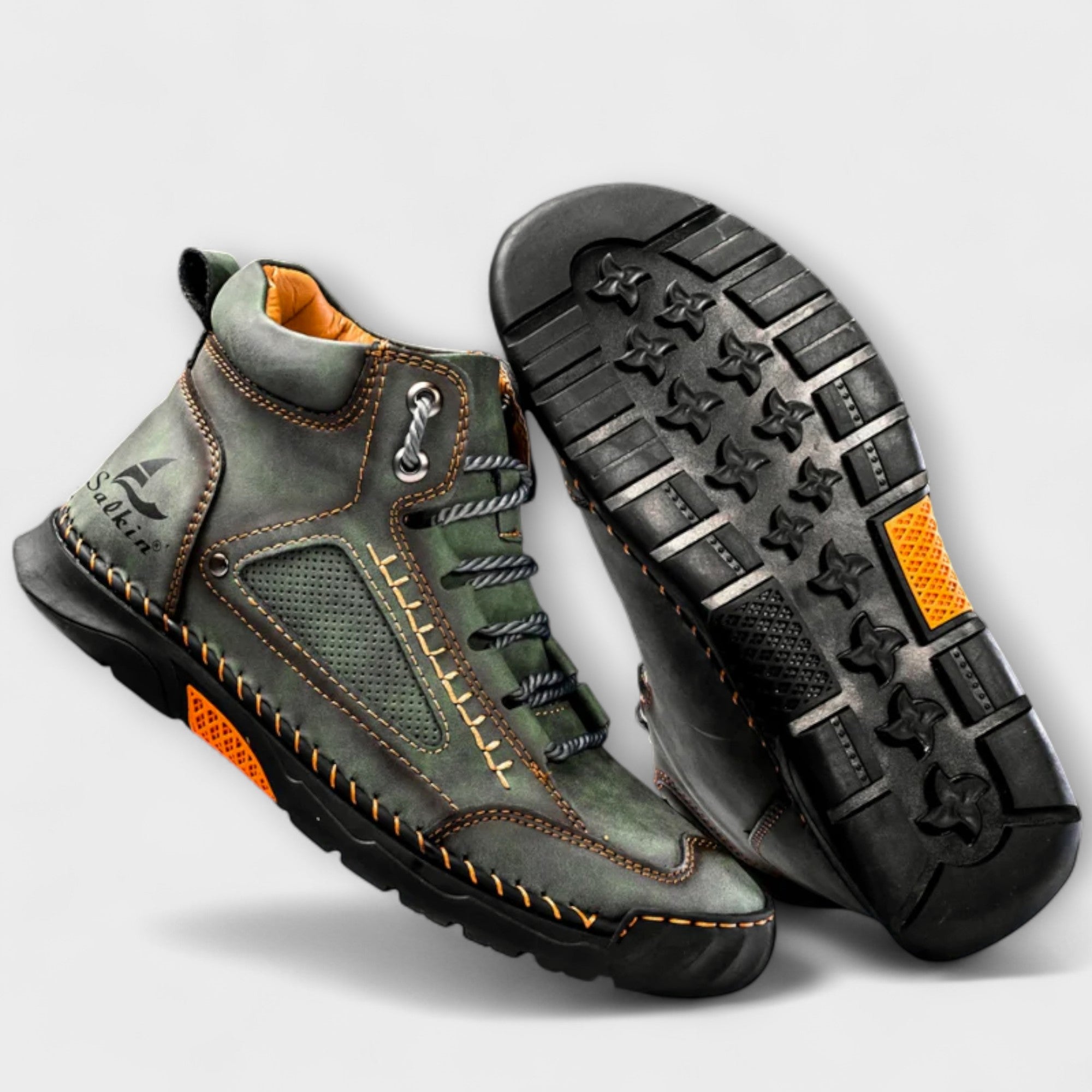 Hank | High Leather Boots