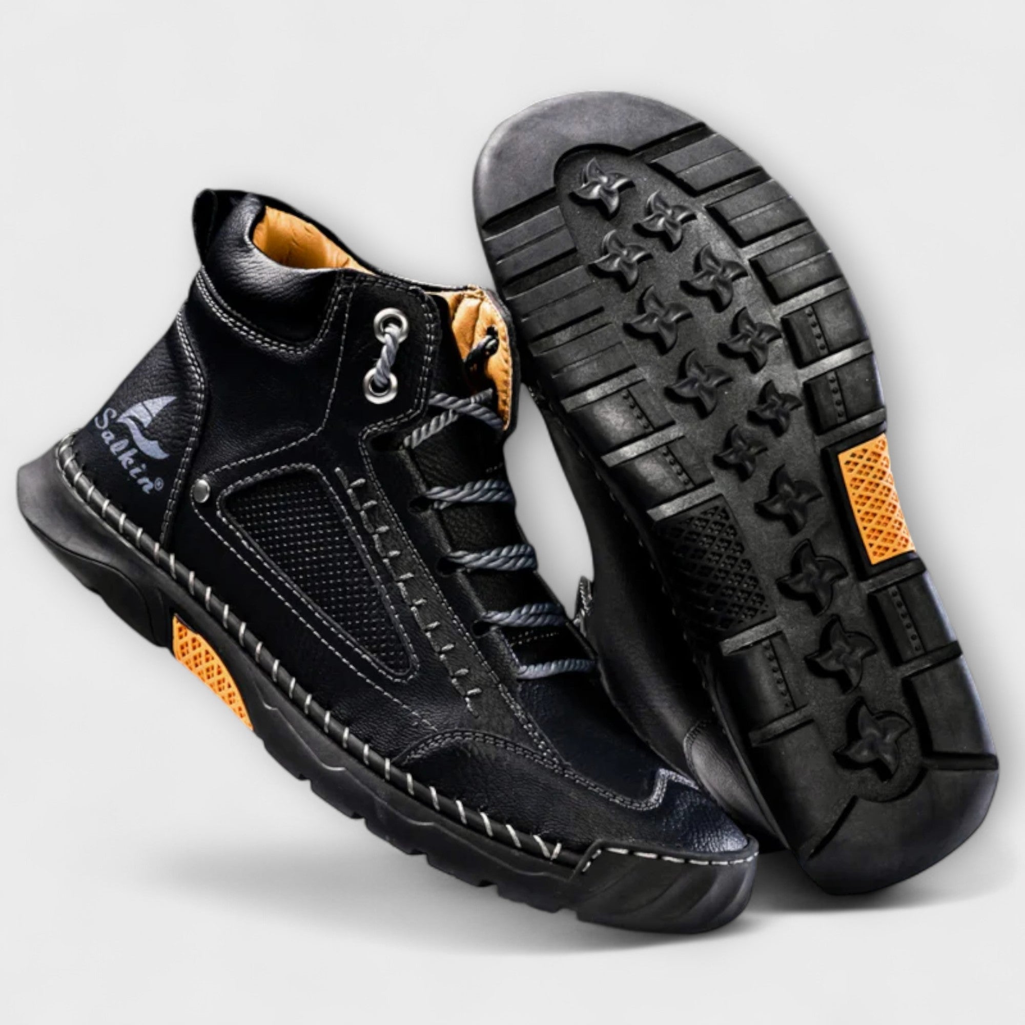 Hank | High Leather Boots