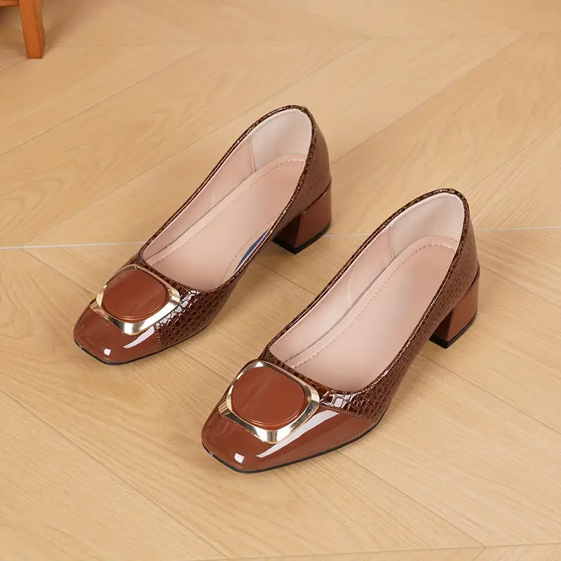 Jessica | Elegant Block Heel Shoes
