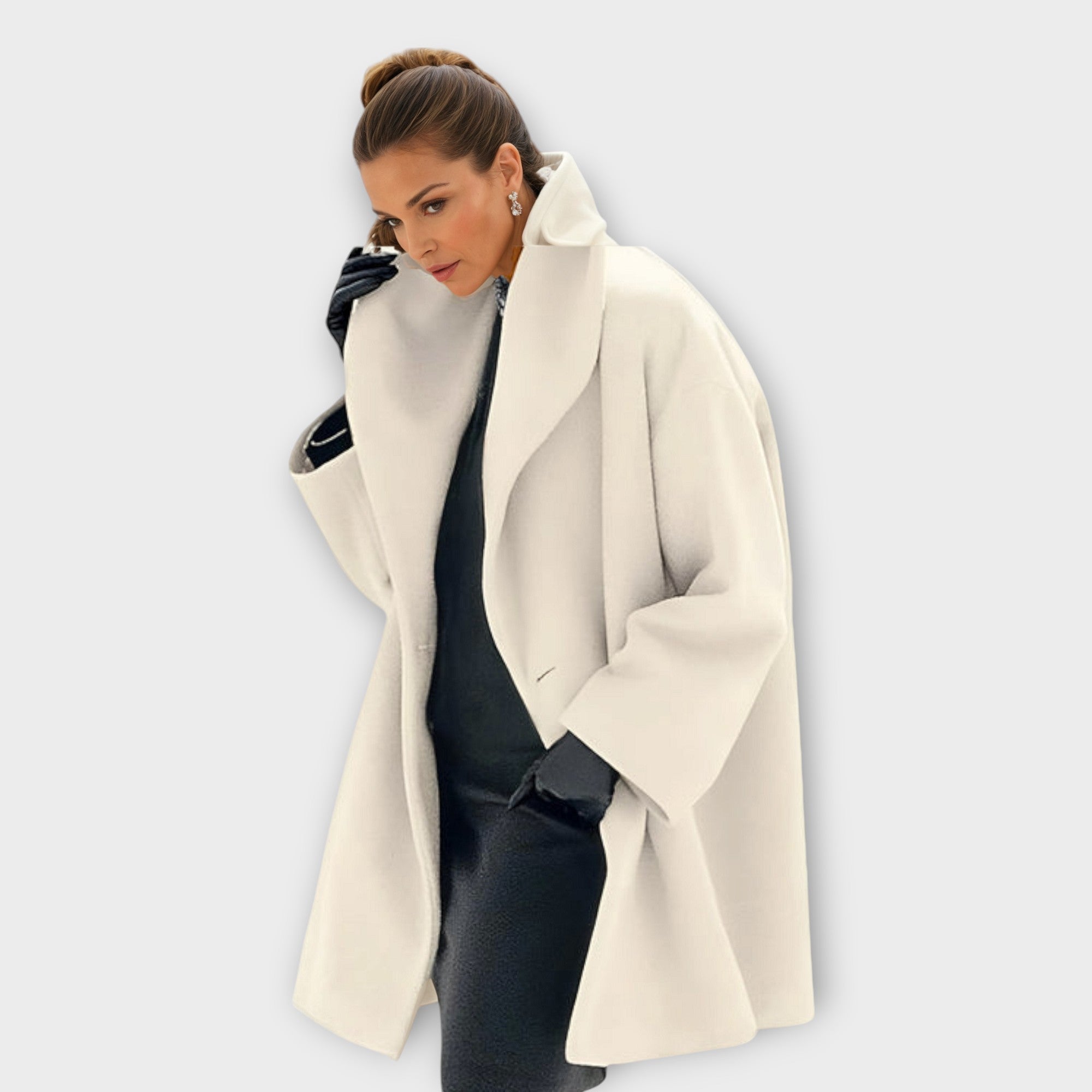 Marigold | Premium Windproof Wool Coat