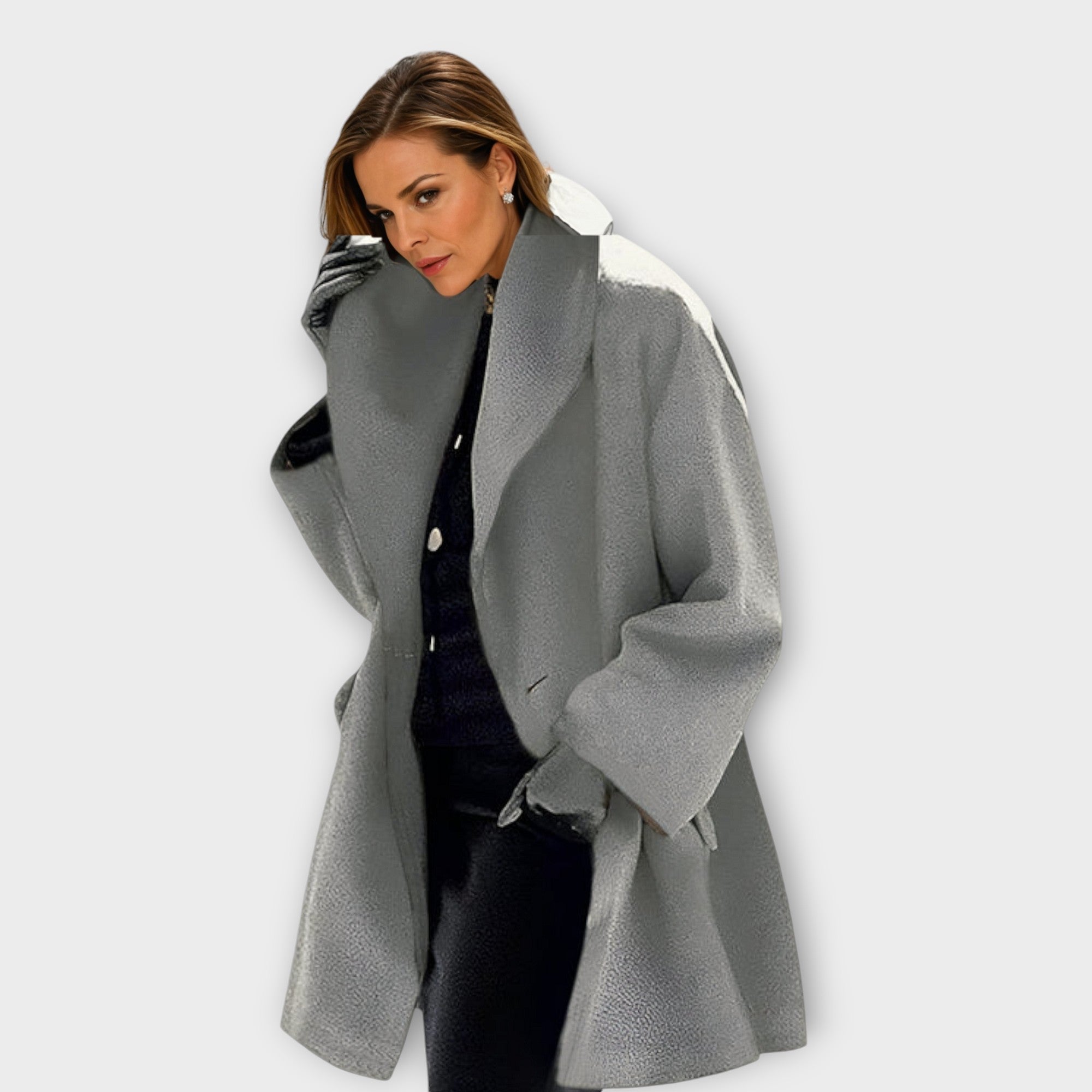 Marigold | Premium Windproof Wool Coat