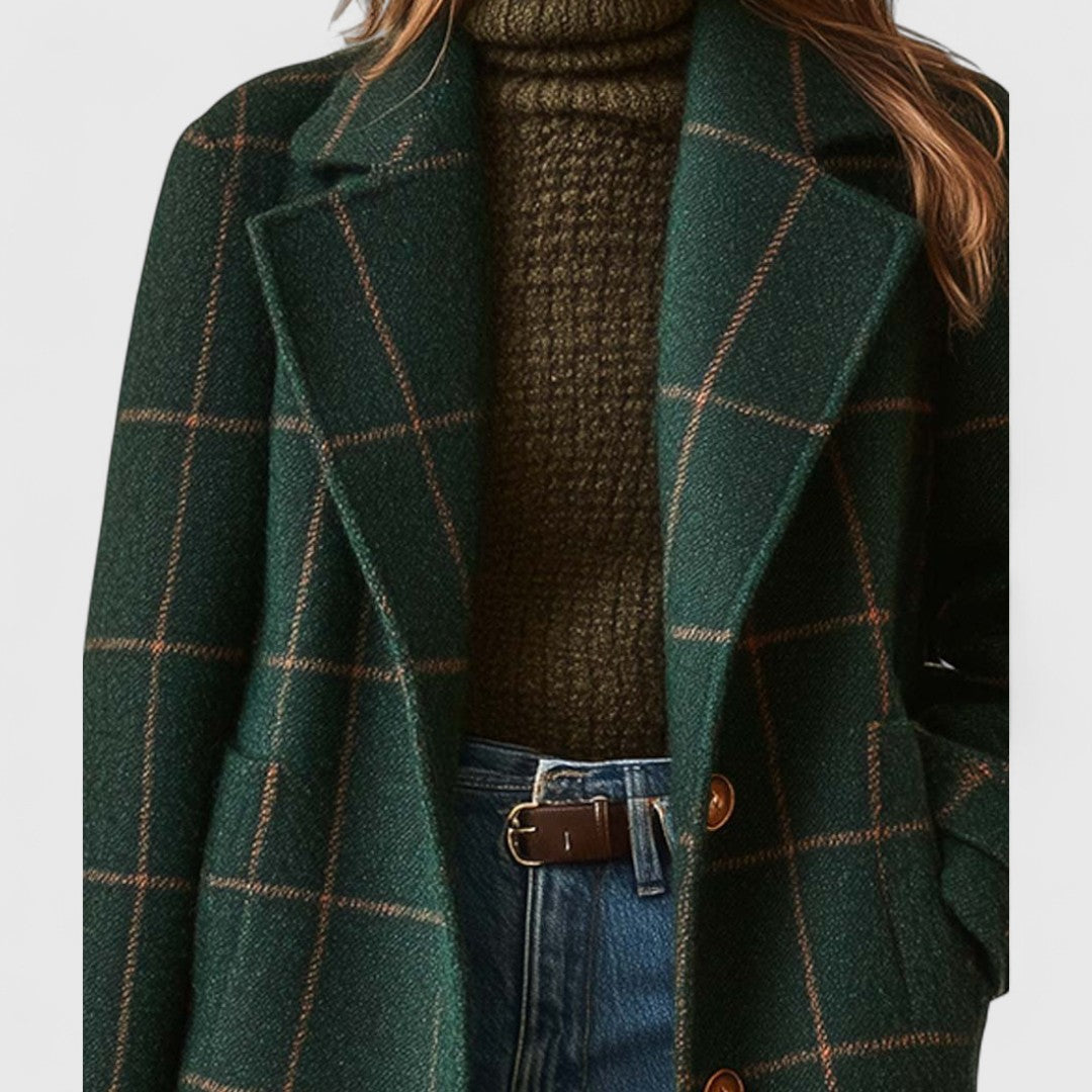 Ella | Classic Check Coat