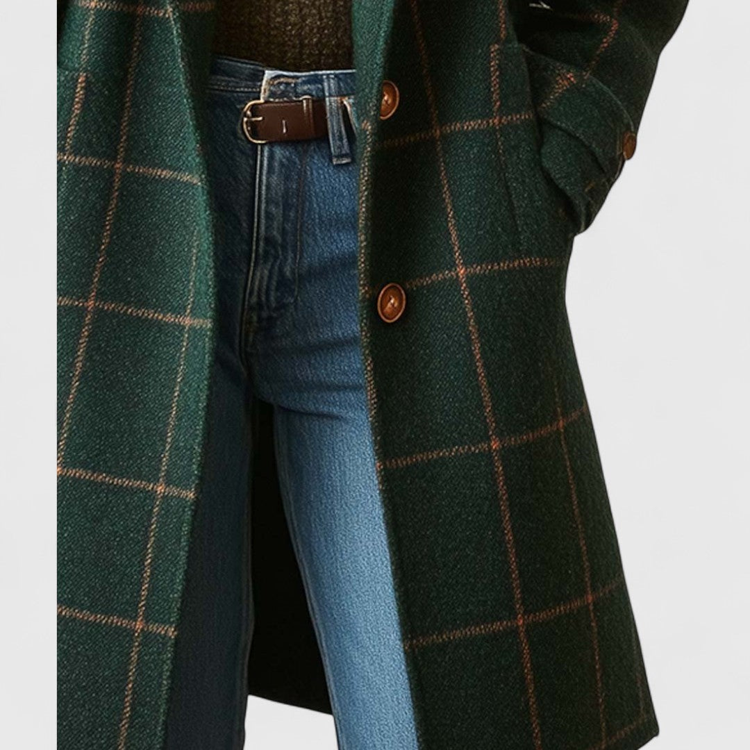 Ella | Classic Check Coat
