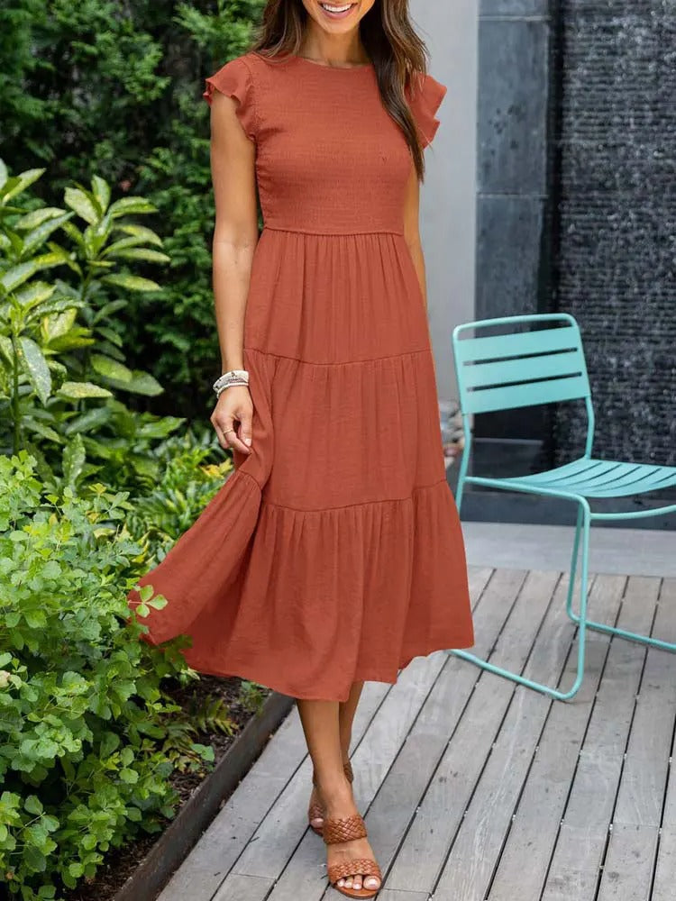 Marlene | Elegant Dress with Tummy Coverage