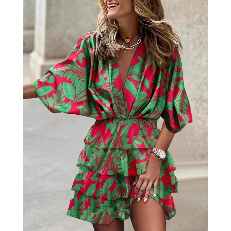 Margaret | Stylish Print Dress