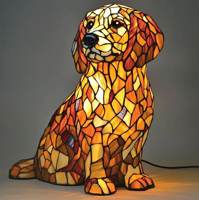 Pompom | Golden Retriever Spirit Lamp