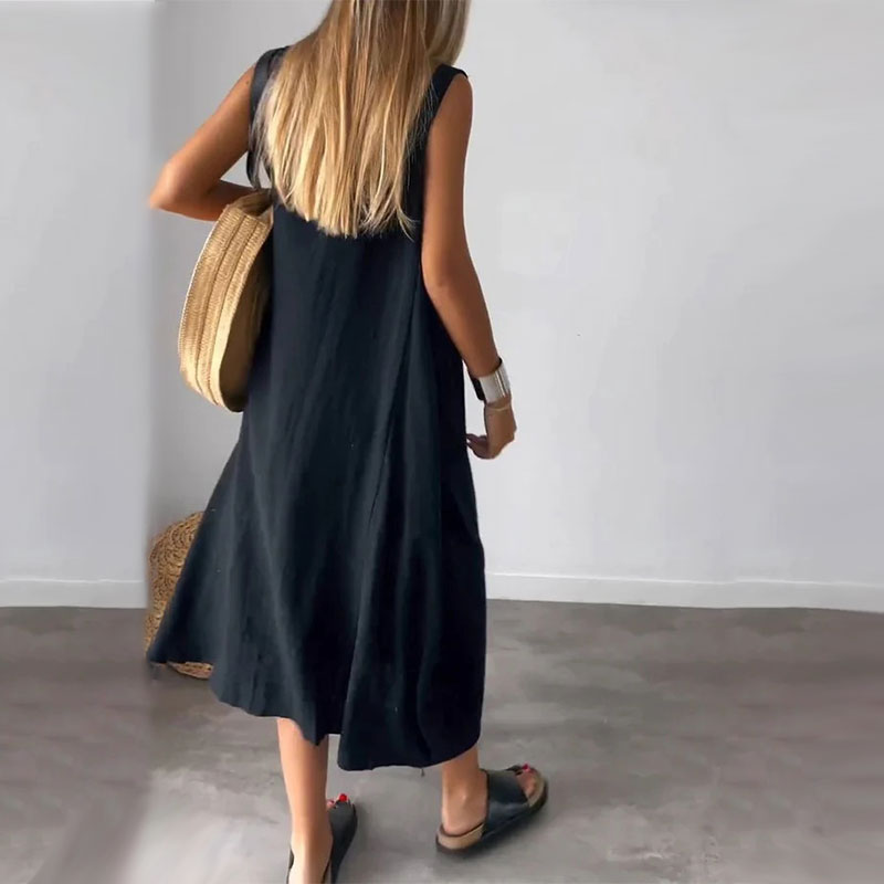 Amaris | Relaxed Sleeveless Dress