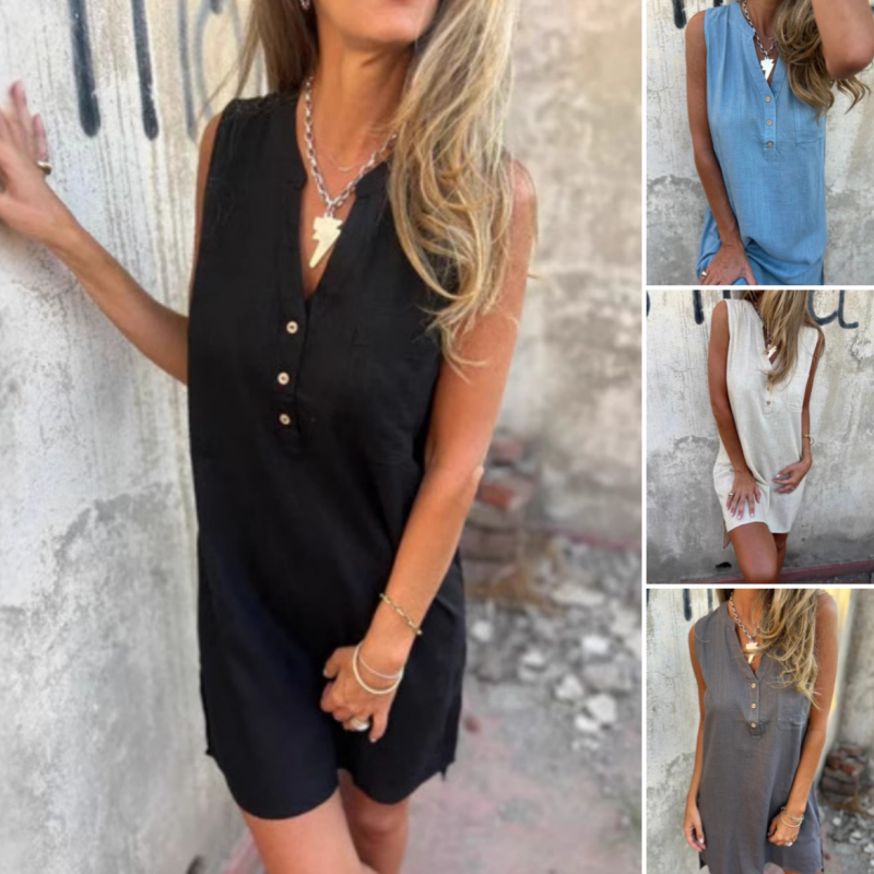 Isley | Classic Sleeveless Dress