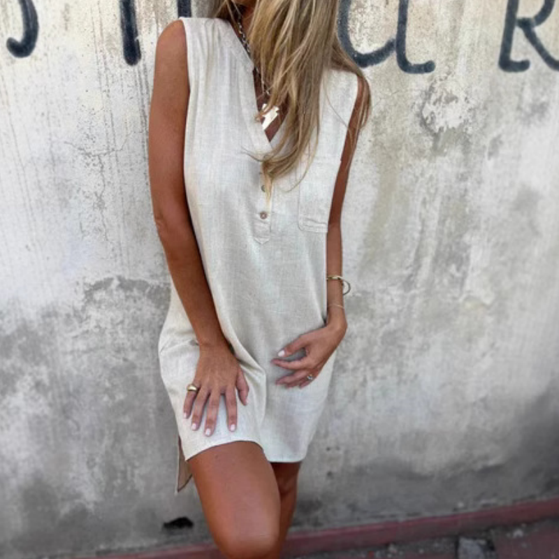Isley | Classic Sleeveless Dress