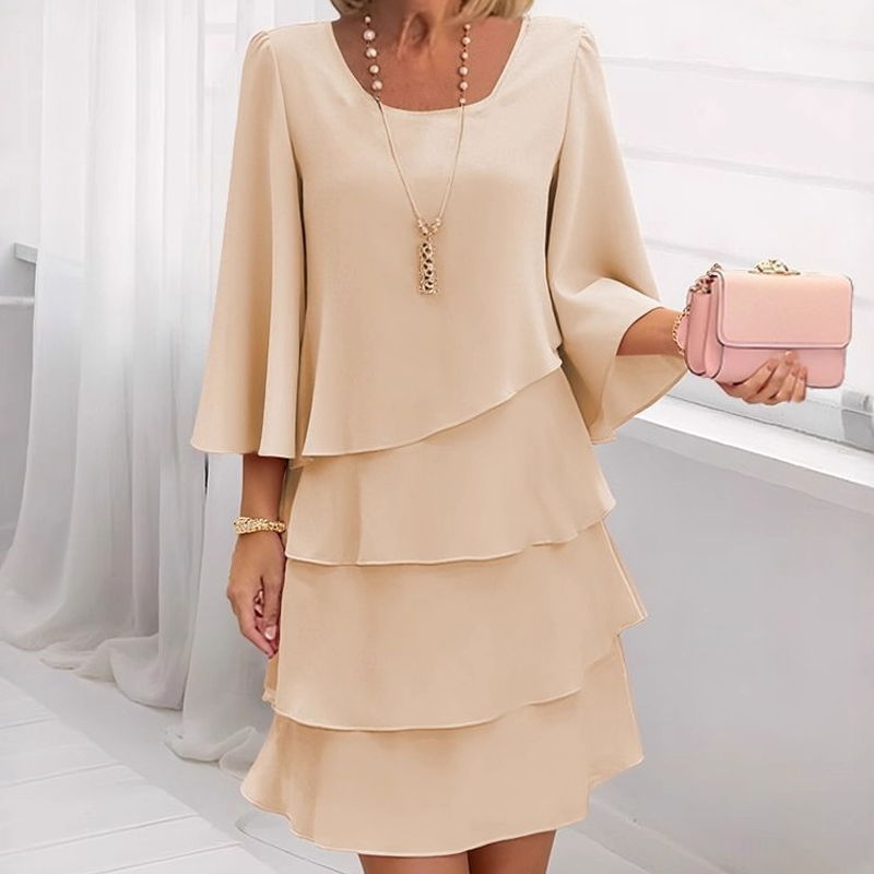 Claire | Elegant Dress with Square Neckline