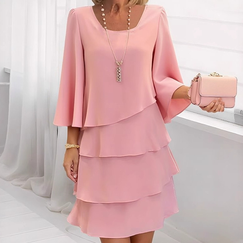 Claire | Elegant Dress with Square Neckline