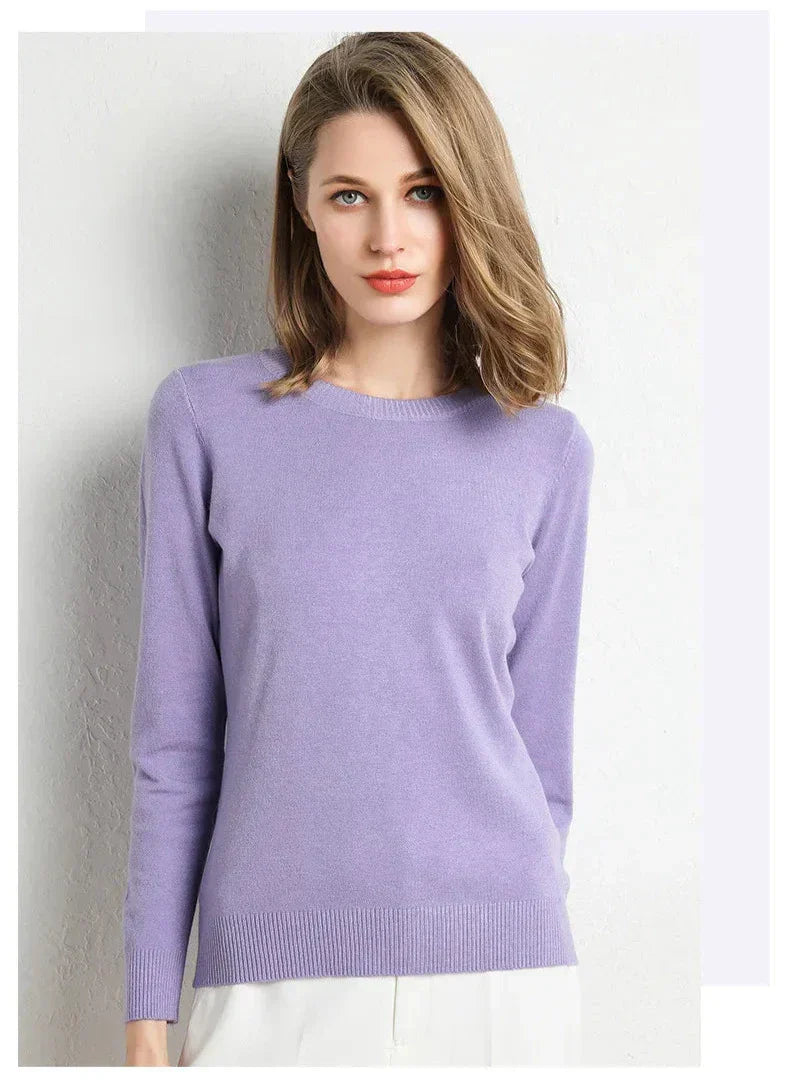 Jessica | Essential wool pull comfort