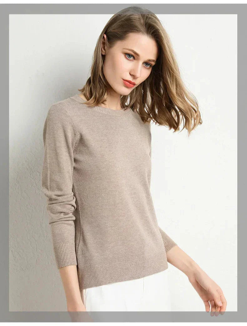 Jessica | Essential wool pull comfort