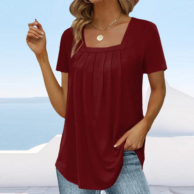 Ella | Pleated Blouse