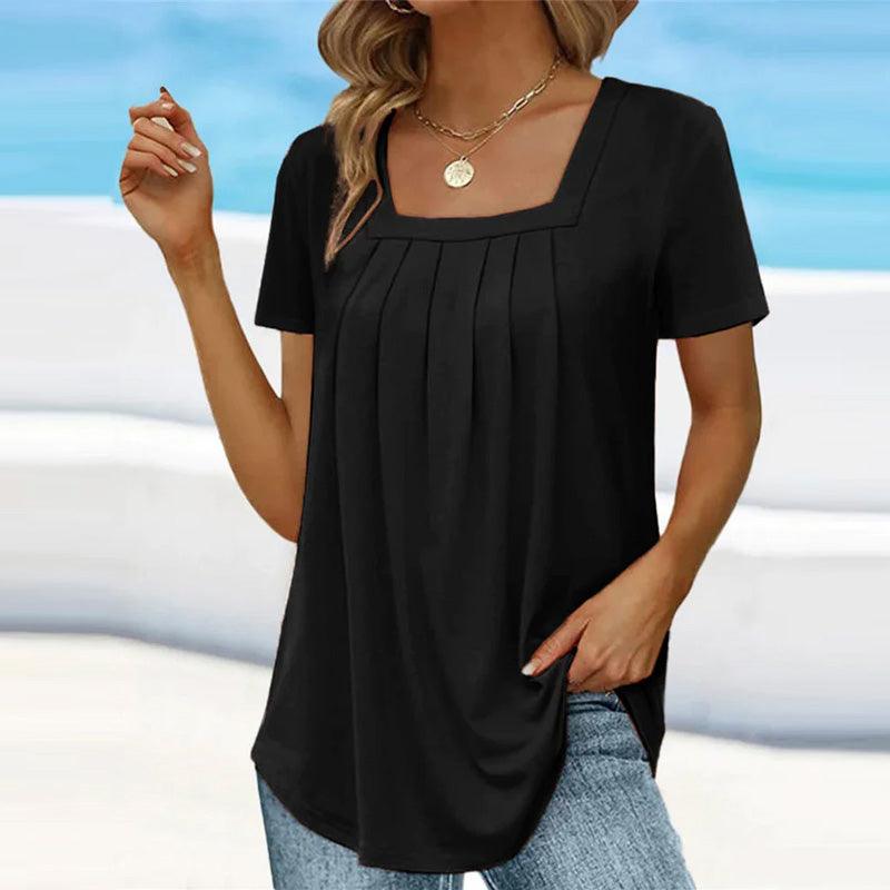 Ella | Pleated Blouse