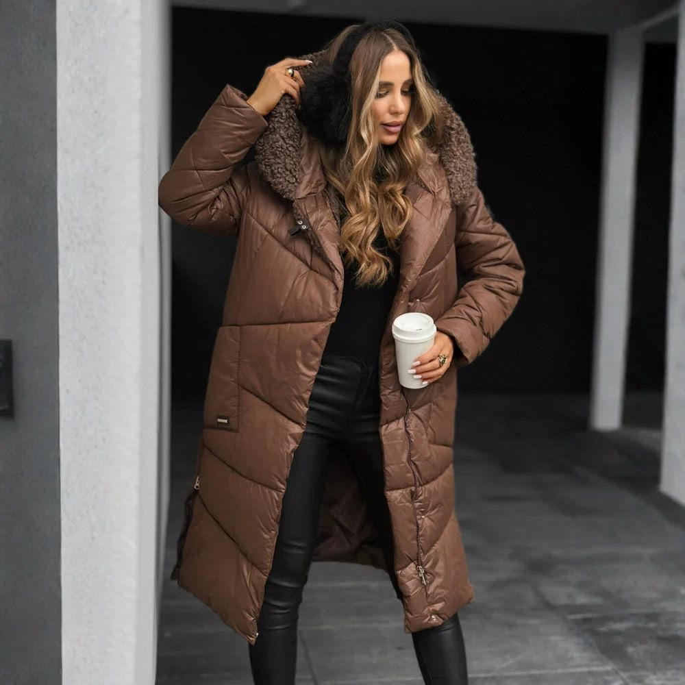 Eliza | Luxe Long Puffer Coat