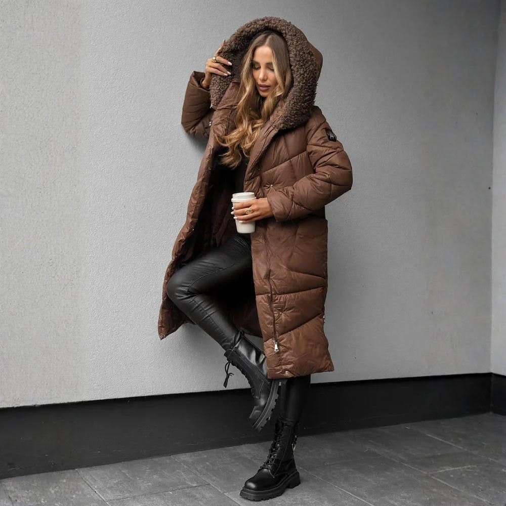 Eliza | Luxe Long Puffer Coat