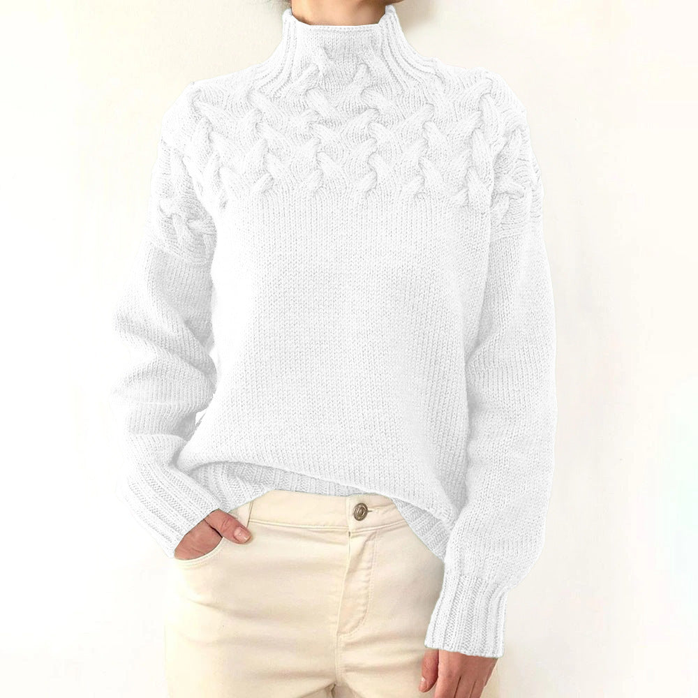 Reagan | Soft and Embracing High Neck Sweater