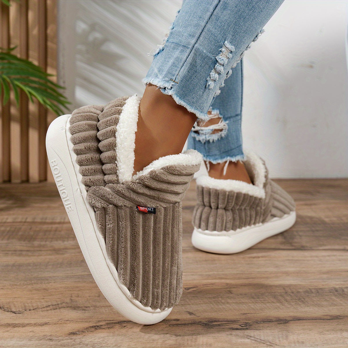 Eve | CozyStep Plush House Slippers