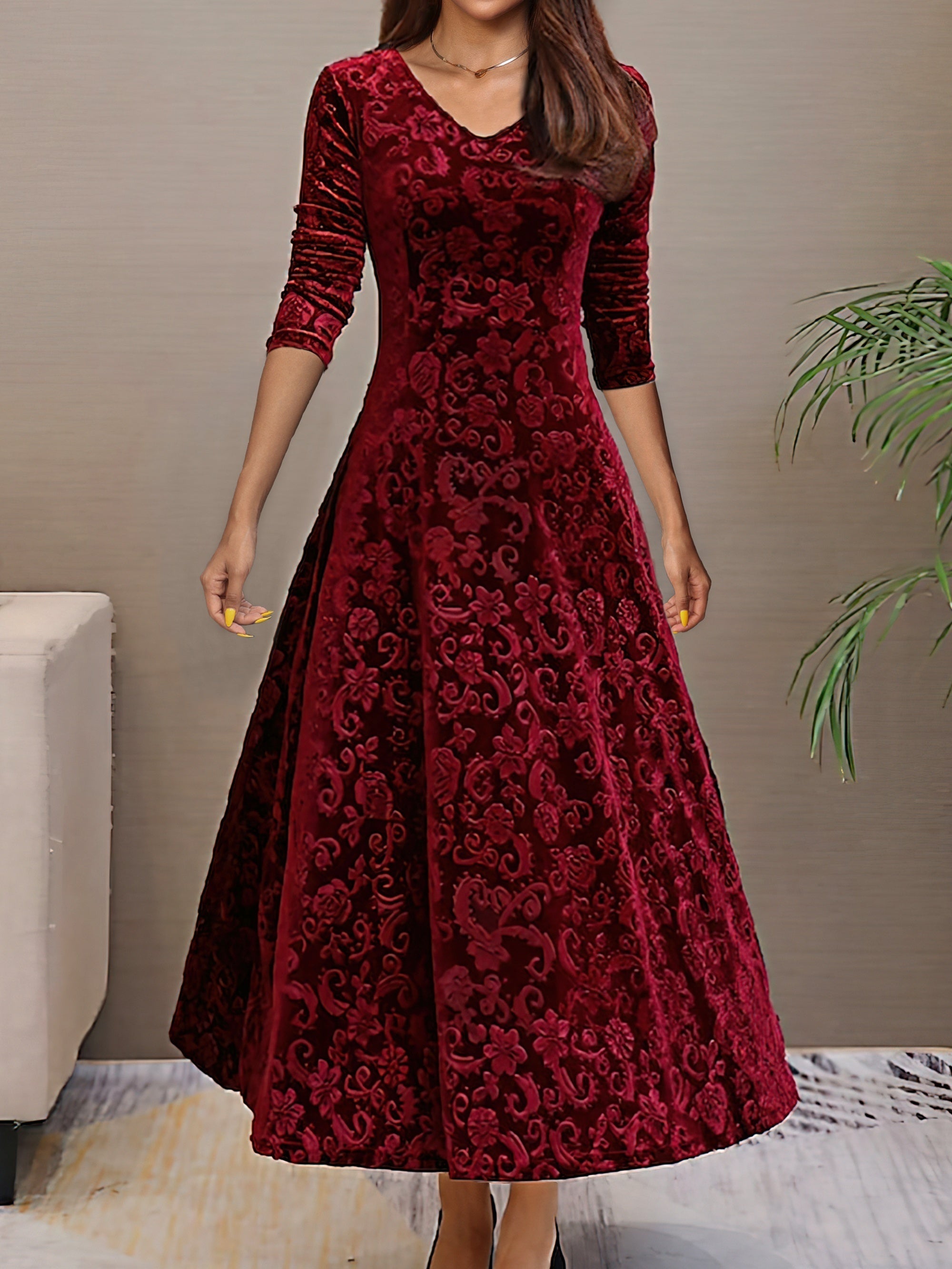 Blair | Holiday Velvet Elegance Dress