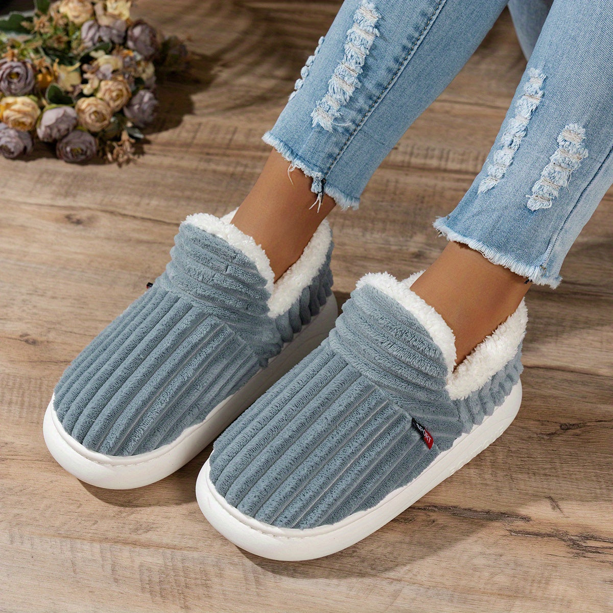 Eve | CozyStep Plush House Slippers
