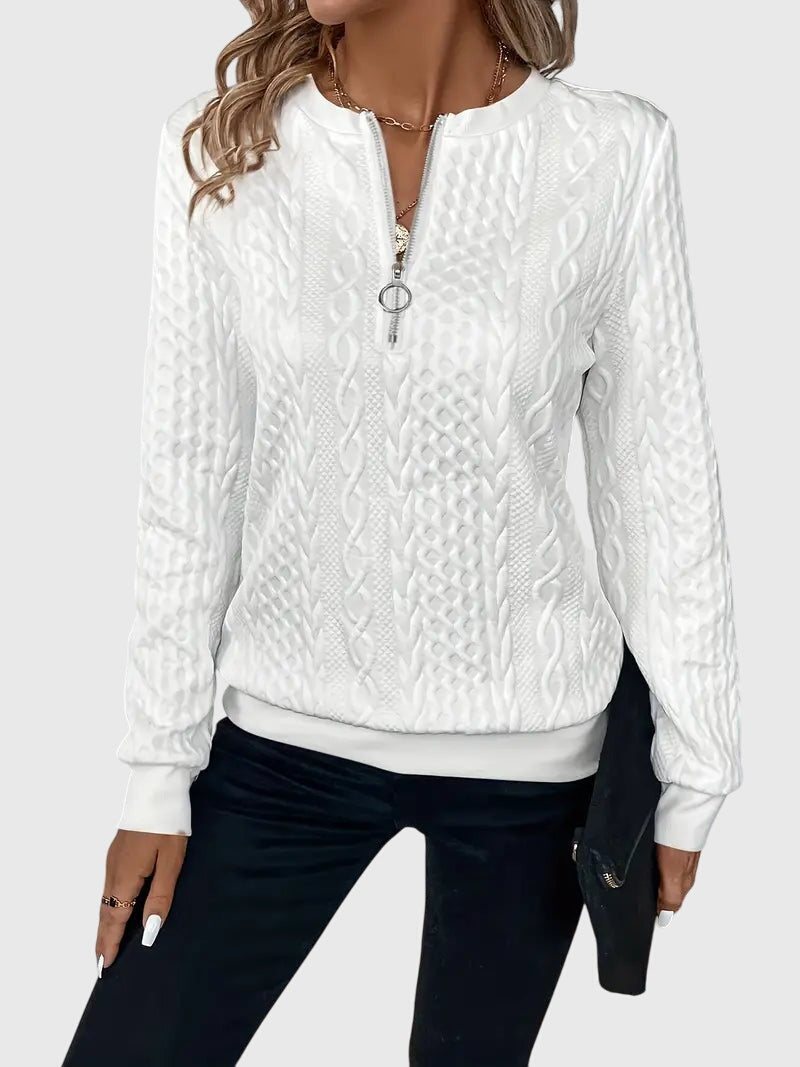 Brianna | Sweater with Zipper