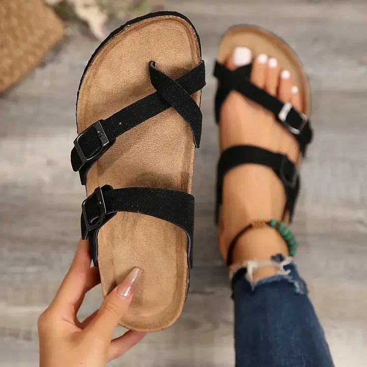 Emily | Casual Sandal with Strap and Buckle