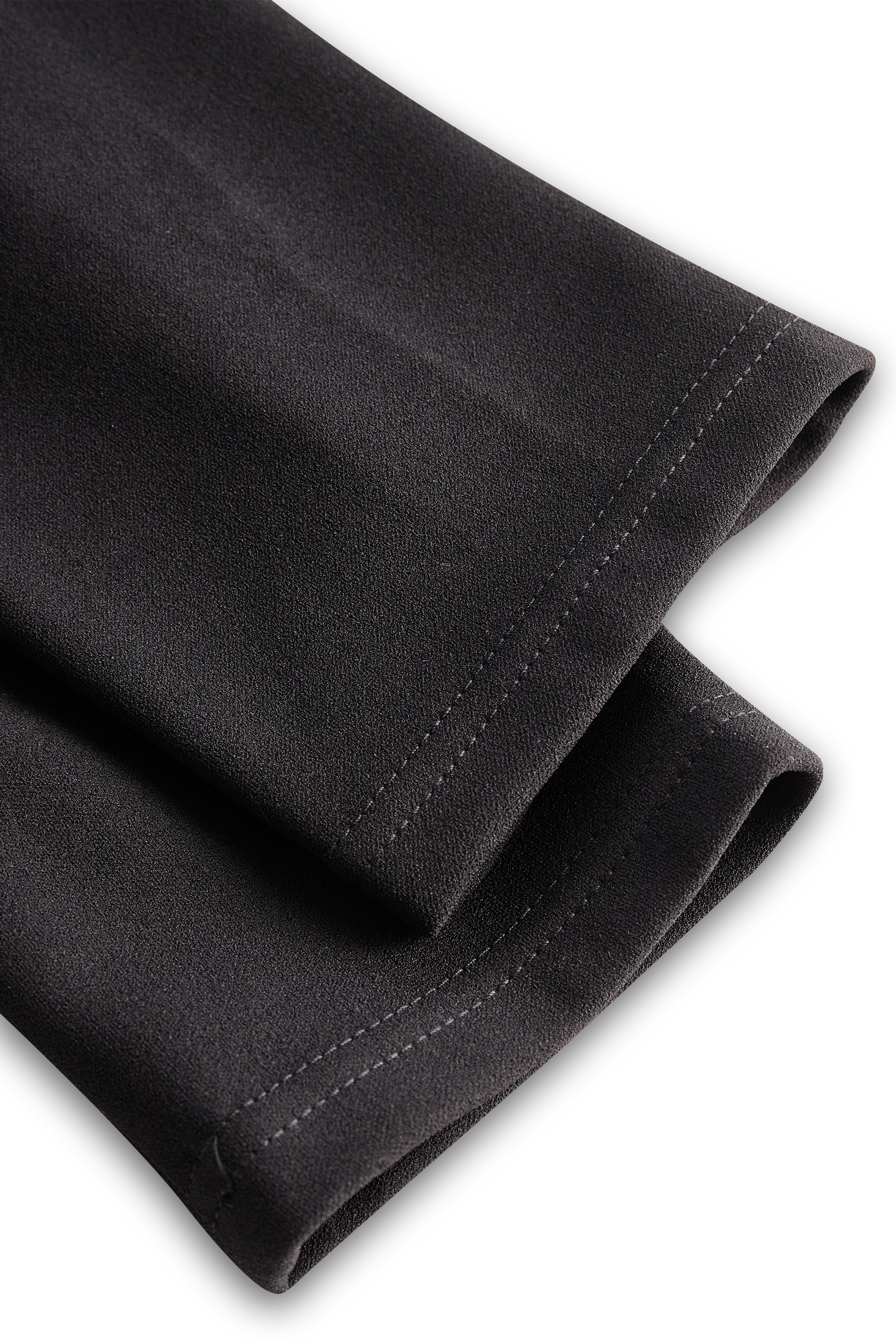 Camille | Black Belted Sheath Dress