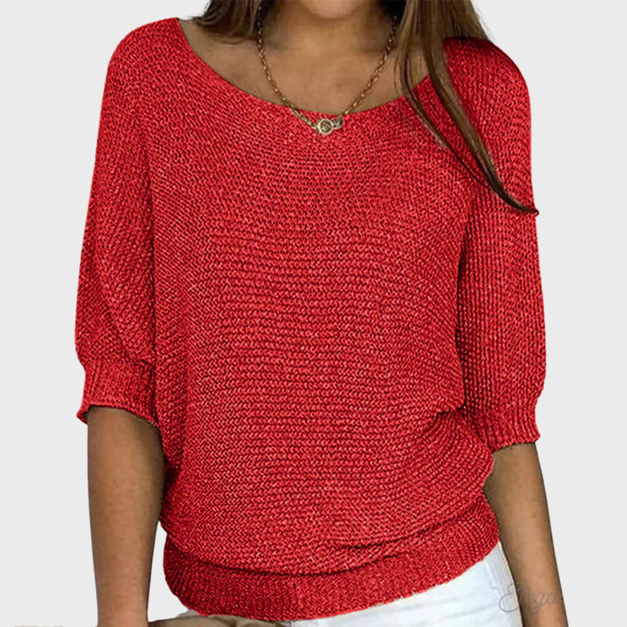 Natalie | Cozy Sweater with Round Neck