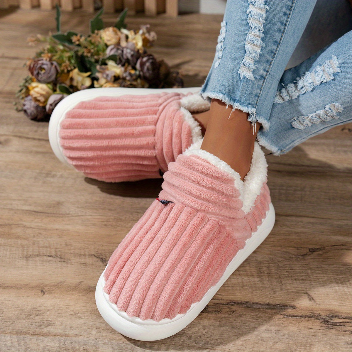 Eve | CozyStep Plush House Slippers