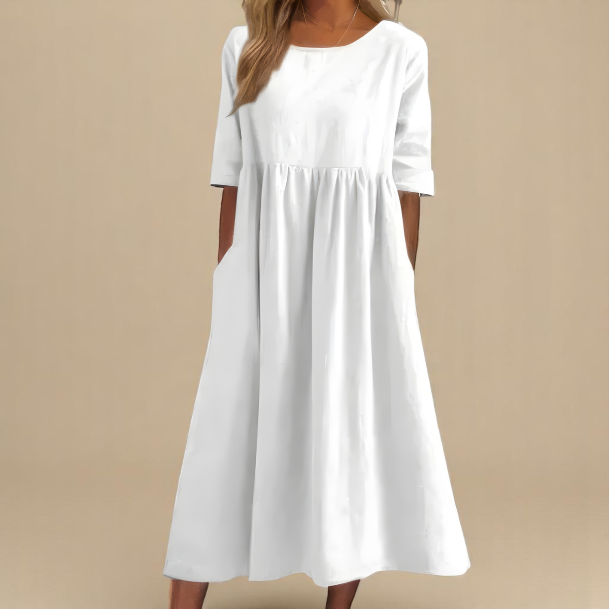 Kimberly | Breathable Cotton Dress