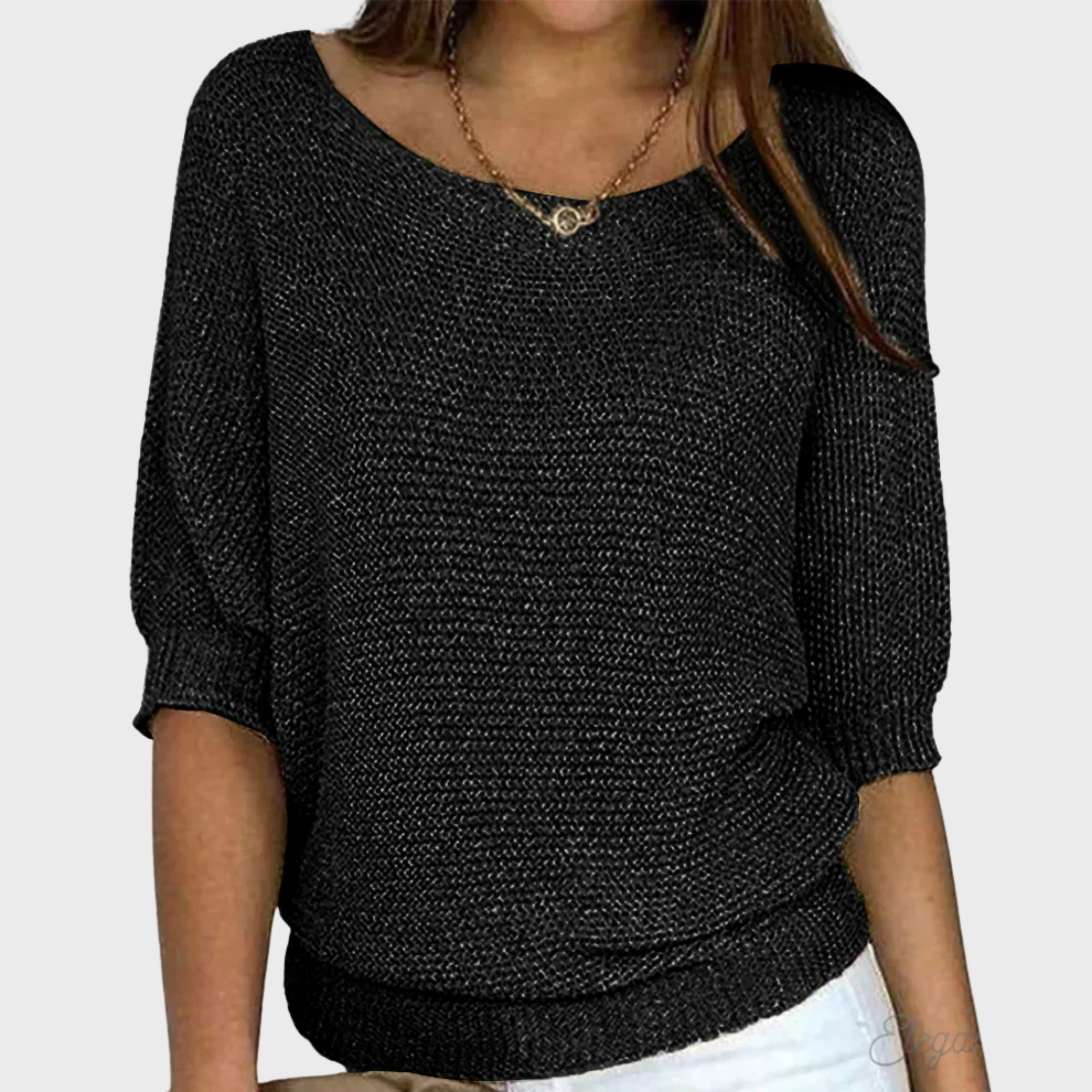 Natalie | Cozy Sweater with Round Neck