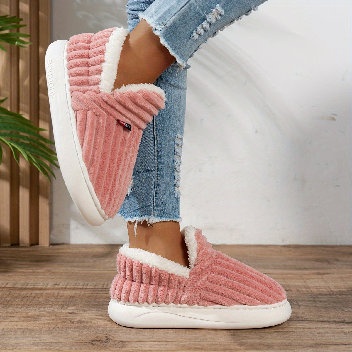 Eve | CozyStep Plush House Slippers