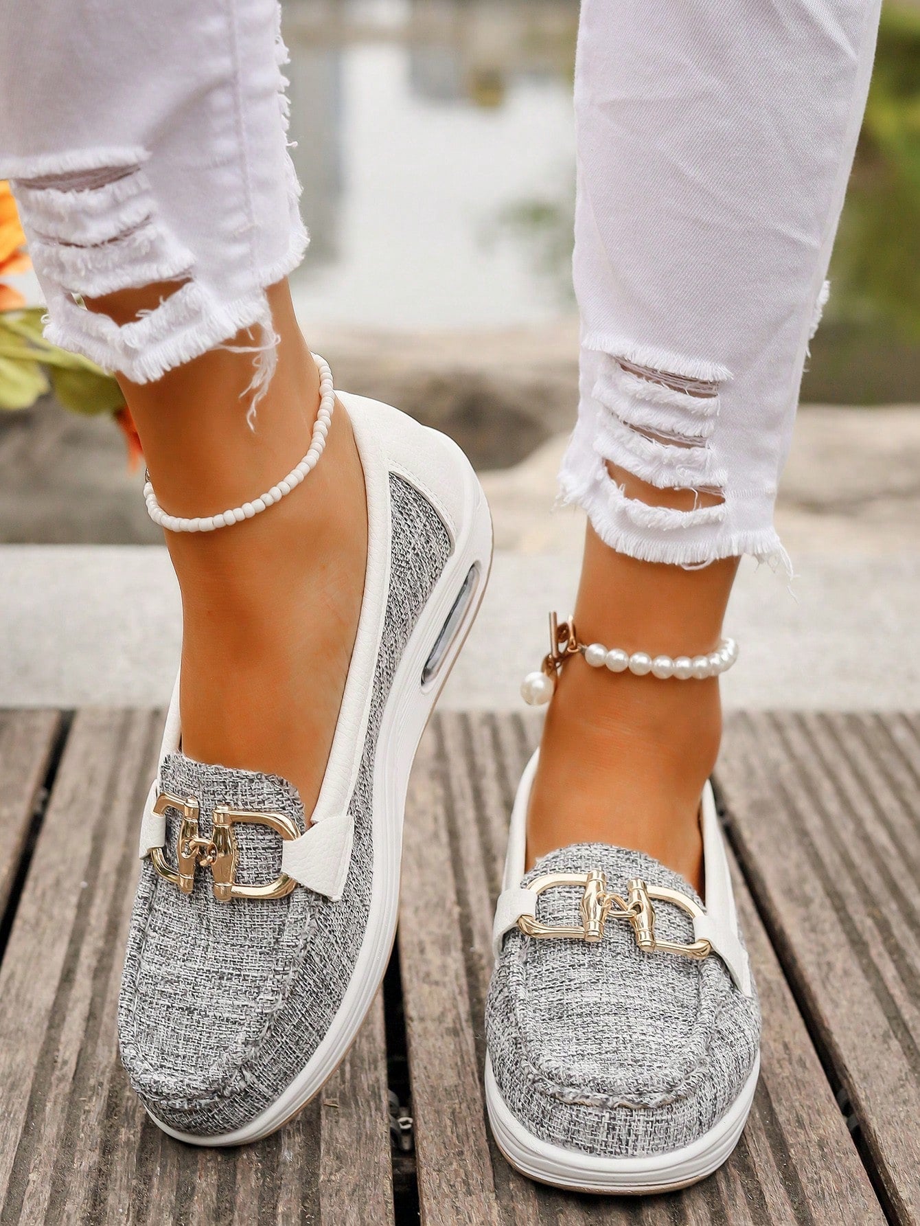 Helen | Flat Buckle Loafers