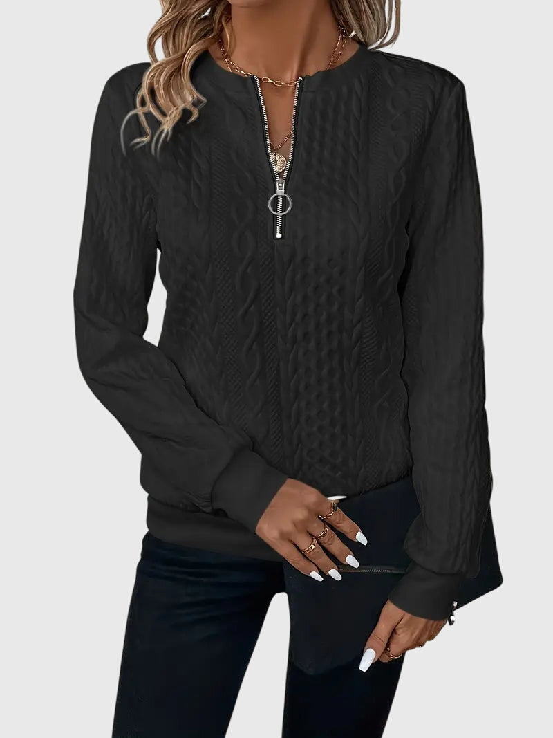 Brianna | Sweater with Zipper