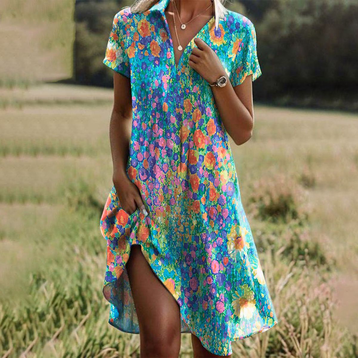 Megan | Trendy and Comfortable Summer Dress