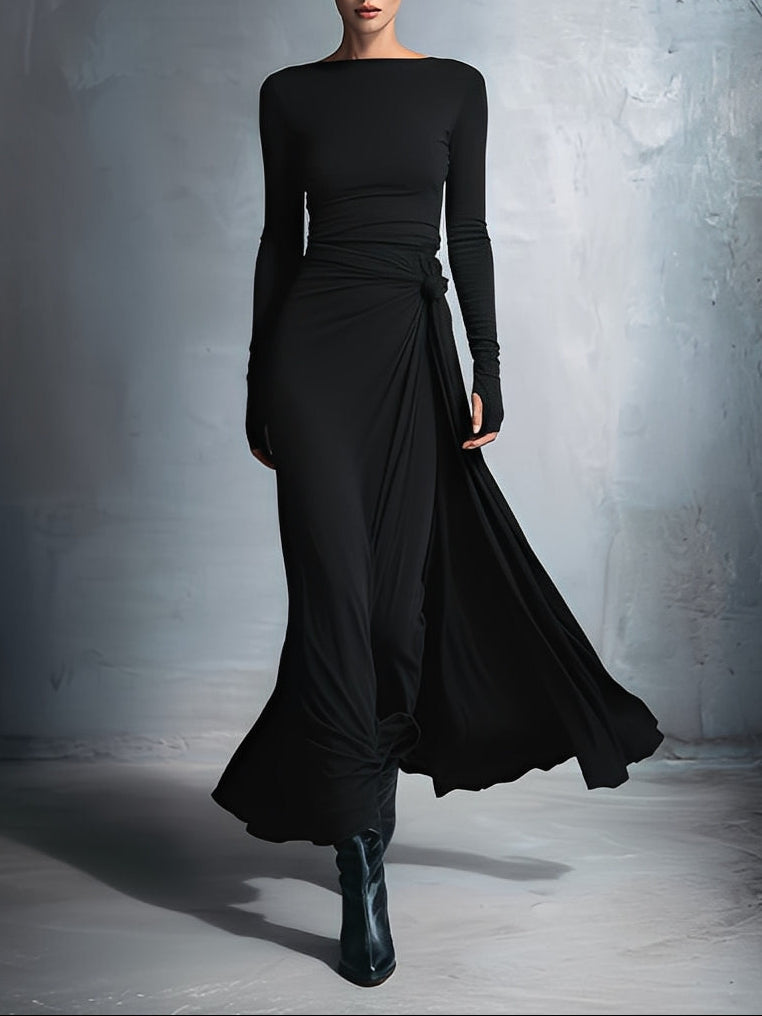 Brielle ❘ Maxi dress with side knot