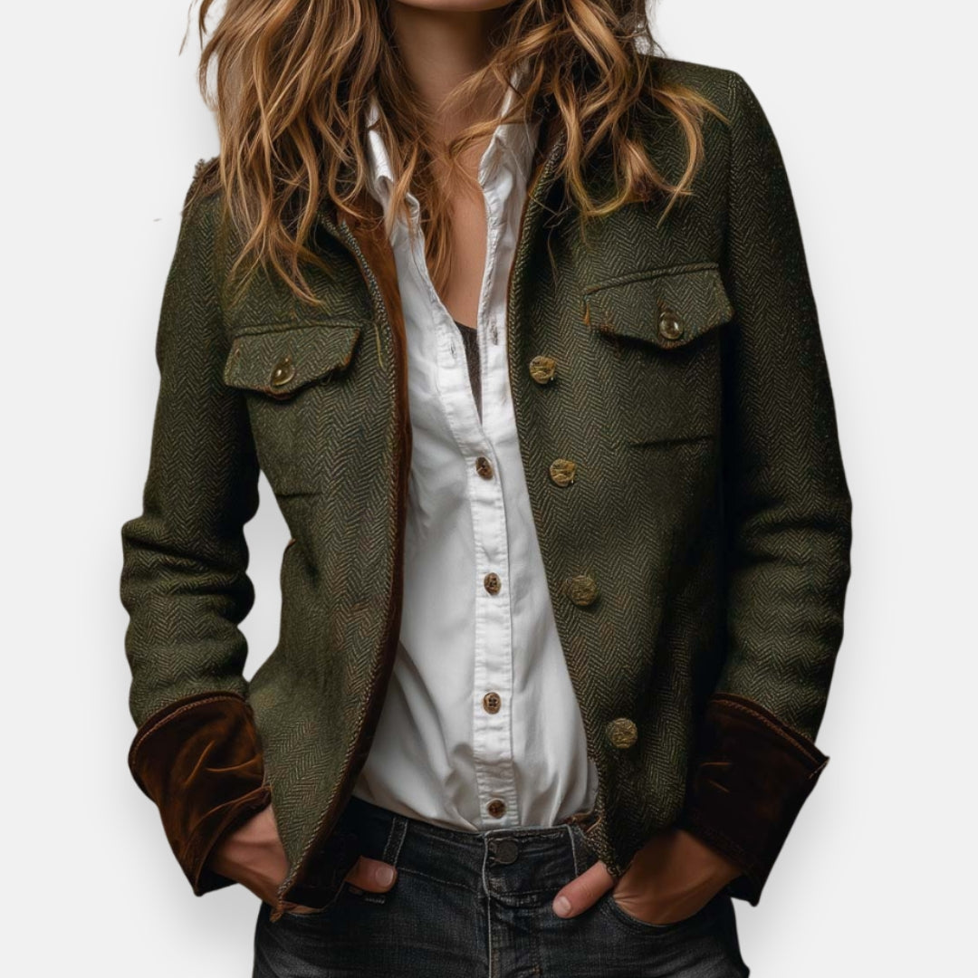 Raelynn | Elegant jacket with velvet details