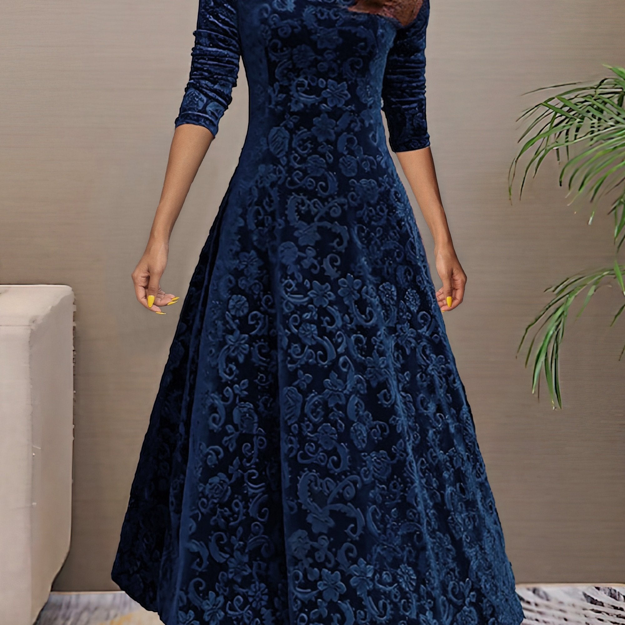 Blair | Holiday Velvet Elegance Dress