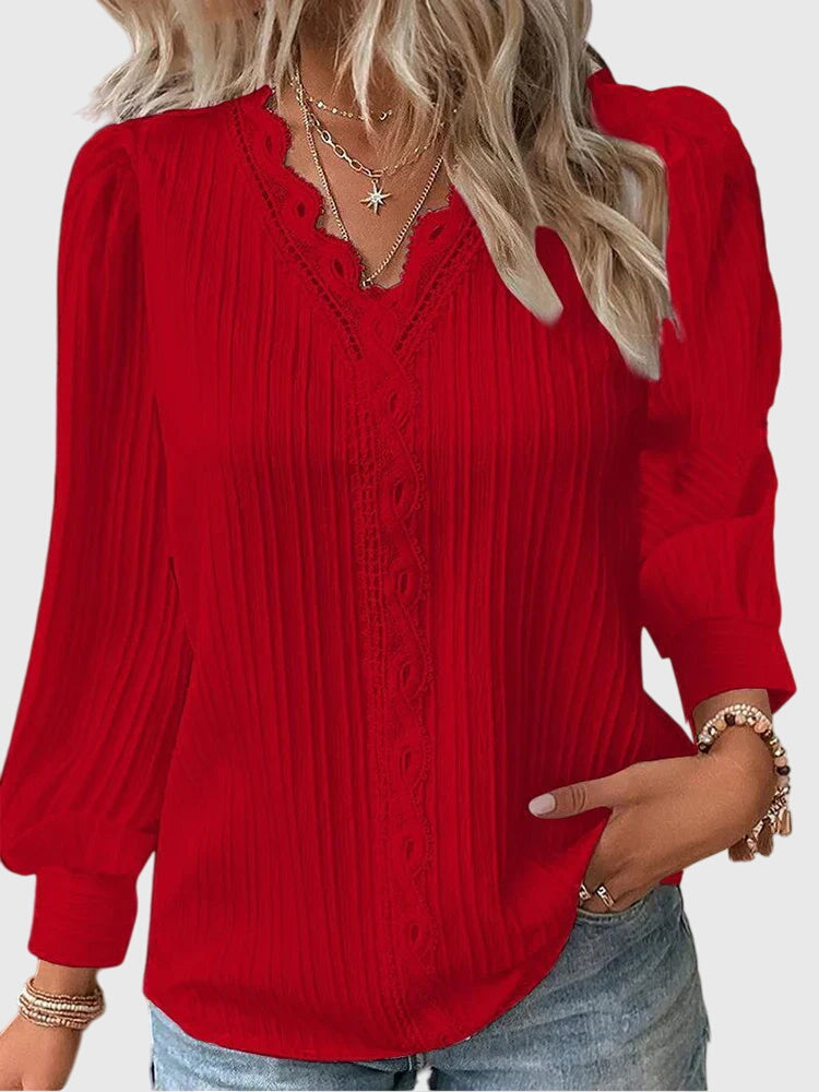 Jennifer | Elegant Pullover Blouse