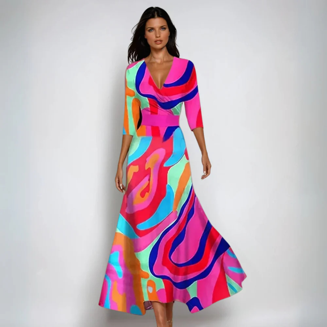 Aurora | Luxurious Floral Dress