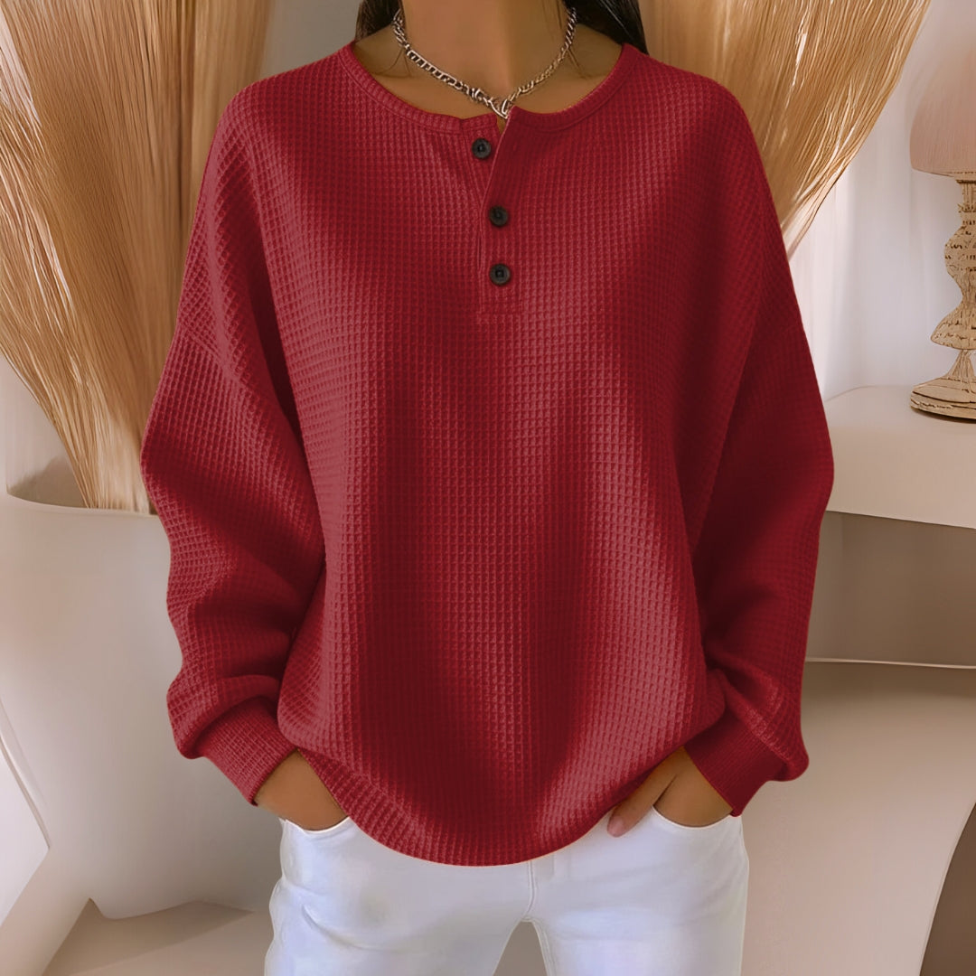 Mercedes | Casual Sweatshirt with Collar